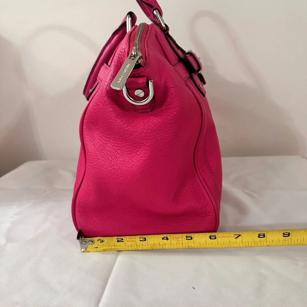 Michael Kors Fuchsia Leather Satchel